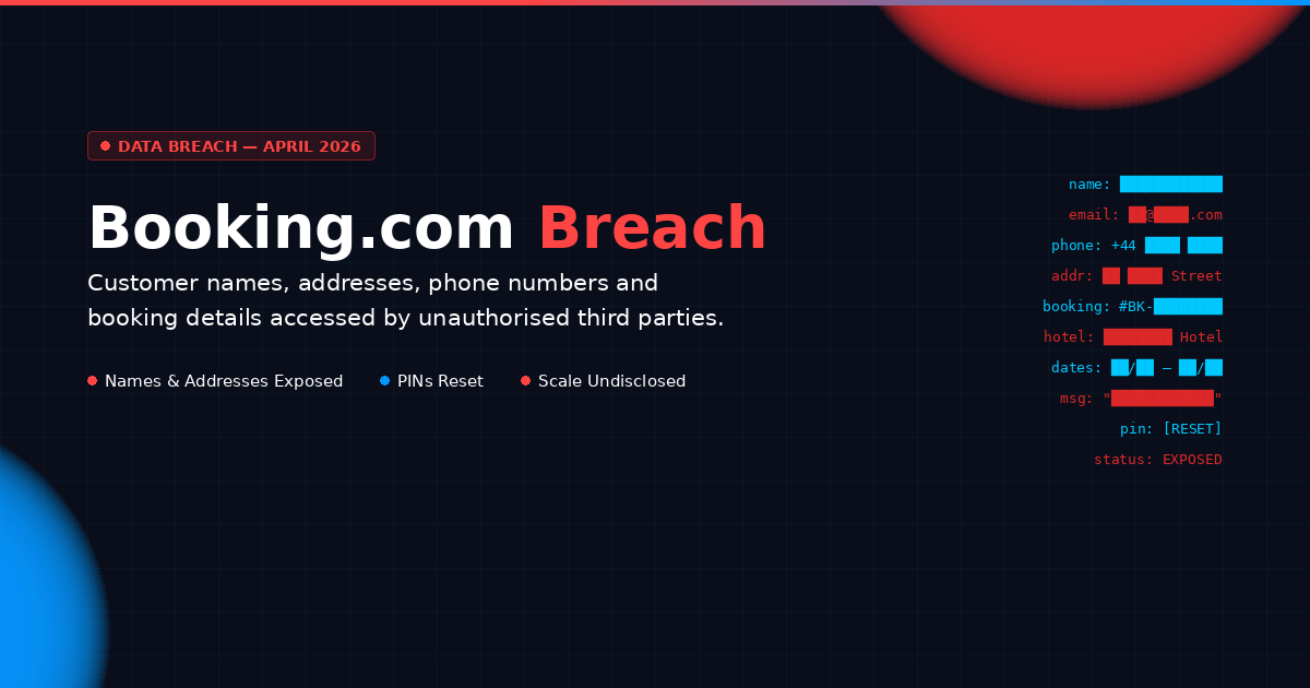 booking.com breach