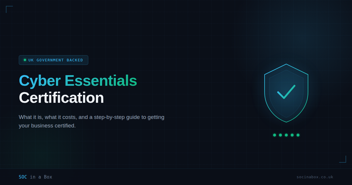 Cyber Essentials, Cyber Essentials Certification