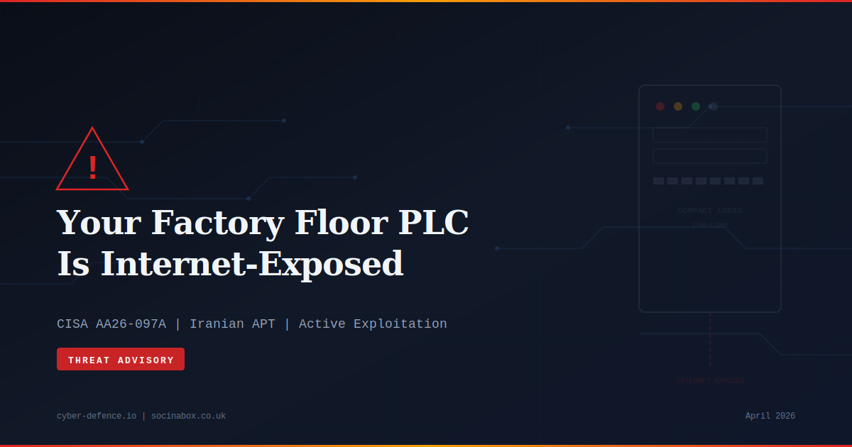 Your Factory Floor PLC Might Be Internet-Exposed — And You Don't Even Know It